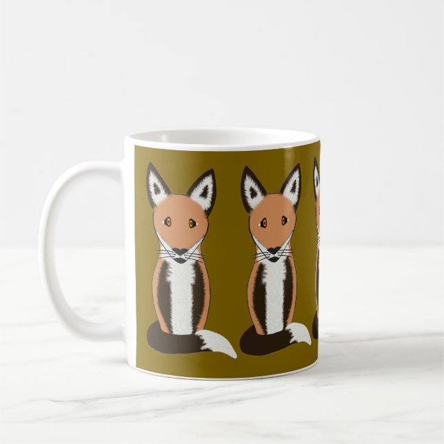 Taza De Café Fox Coffee and Tea Mug (Izquierda)