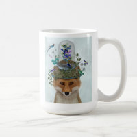 Fox con mariposa Bell Jar