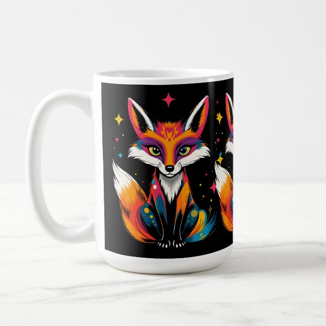 Taza De Café Fox cósmica (Izquierda)