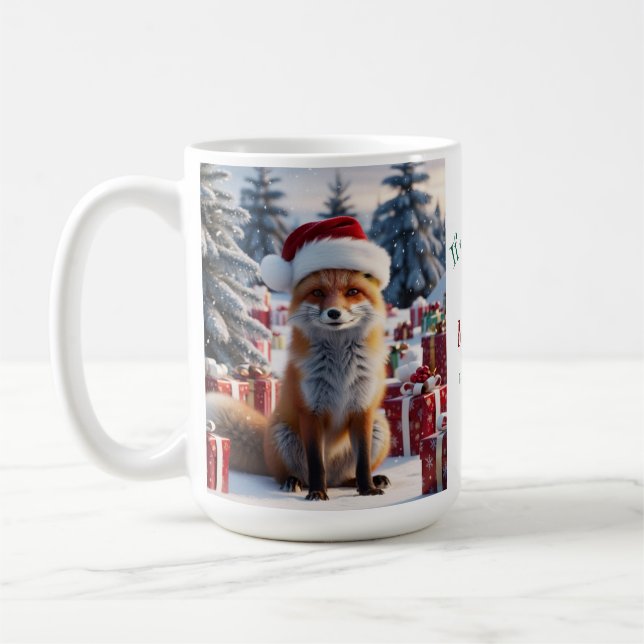 Taza De Café Fox de vacaciones (Izquierda)