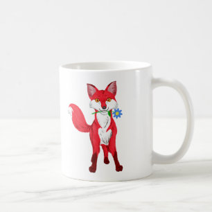 Taza De Café Fox feliz
