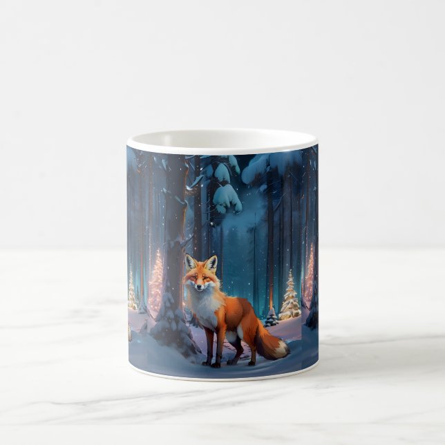 Taza De Café Fox festiva (Centro)
