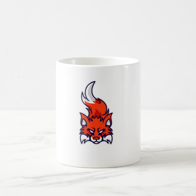 Taza De Café Fox fuerte - Fox audaz y chocante (Centro)