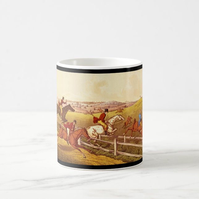 Taza De Café Fox Hunting', Henry Alken_Engravings (Centro)