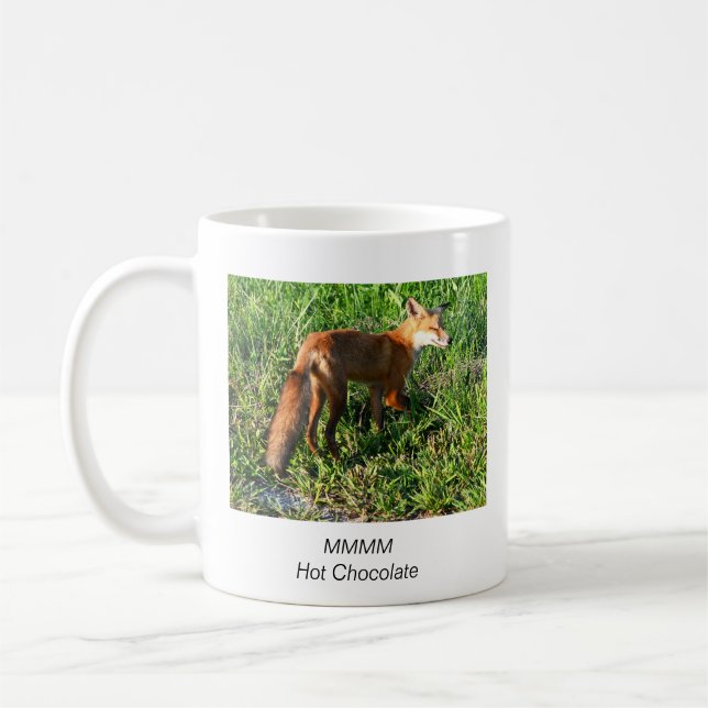 Taza De Café Fox Photo Mug (Izquierda)
