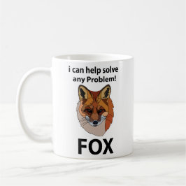Taza De Café Fox Puedo Ayudar A Resolver Cualquier Problema De 