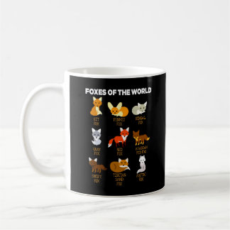 Taza De Café Fox Shirt Foxes Of The World Shirt Kit Fox Red Fox
