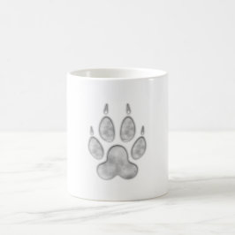 Taza De Café Fox Snow Print