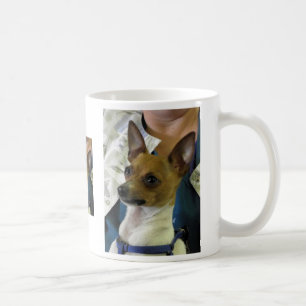 Taza De Café Fox terrier del juguete