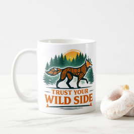 Taza De Café Fox Wilderness Spirit Animal Graphic Tee