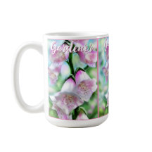 Foxglove Flowers Floral Pink Garden Personalized