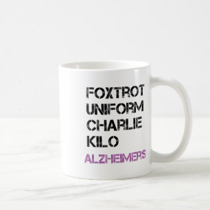 Taza De Café Foxtrot Uniforme Charlie Kilo, Para Heimers _1