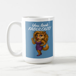 Taza De Café Foxy en morado