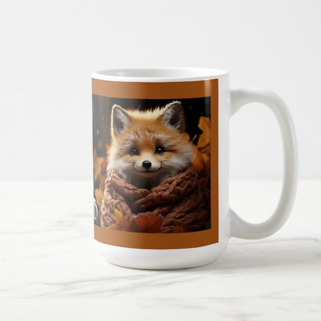 Taza De Café Foxy Fall (Derecha)