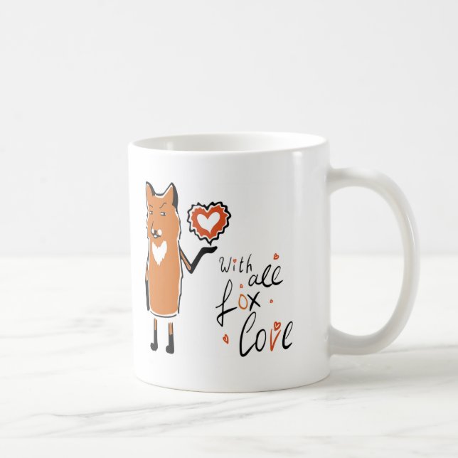 Taza De Café Foxy Love (Derecha)