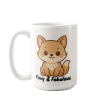 Foxy y Fabulous Mug