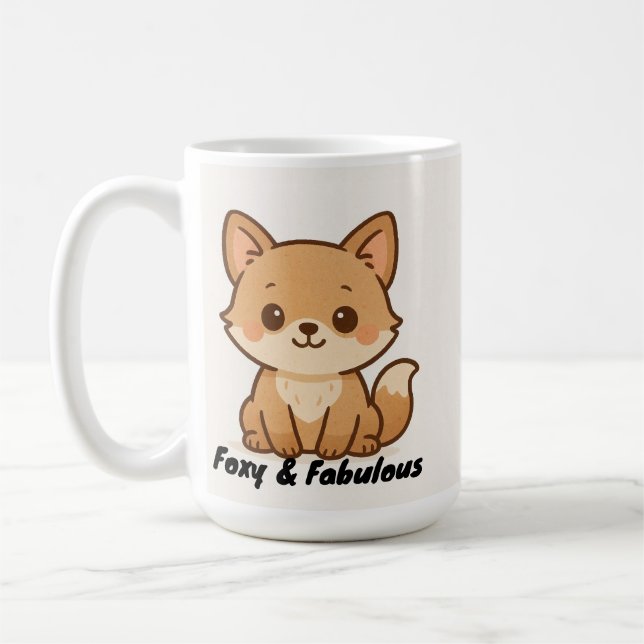 Taza De Café Foxy y Fabulous Mug (Izquierda)