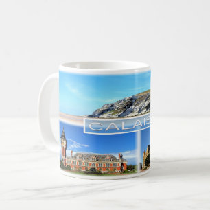 Taza De Café FR Calais - Cap Blanc Nez - Hotel de Ville -