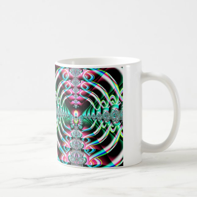 Taza De Café Fractal 108 Mug (Derecha)