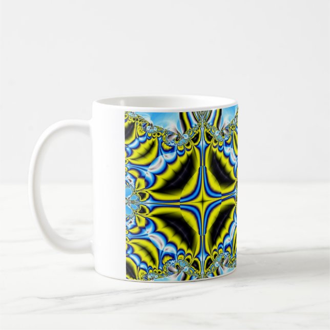 Taza De Café Fractal 109 Mug (Izquierda)