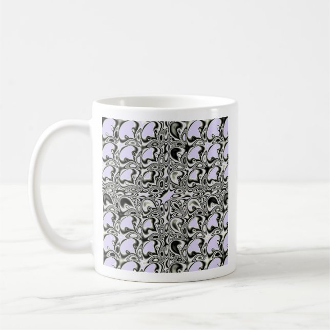 Taza De Café Fractal 29, Mug (Izquierda)