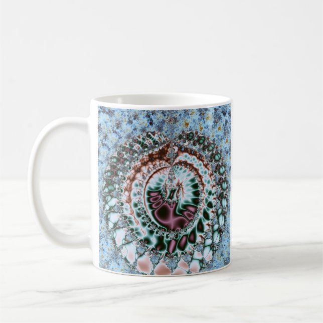 Taza De Café Fractal 51, Mug (Izquierda)