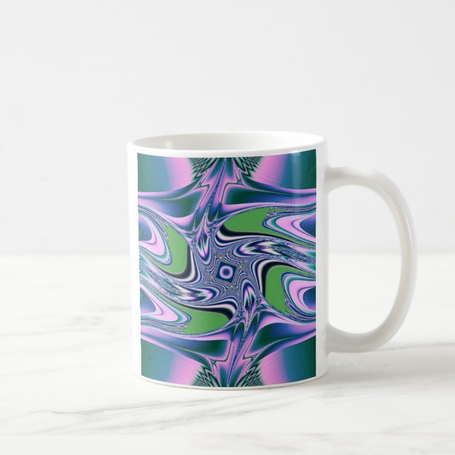 Taza De Café Fractal 65 , Mug (Derecha)