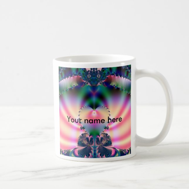 Taza De Café Fractal 82, Mug (Derecha)