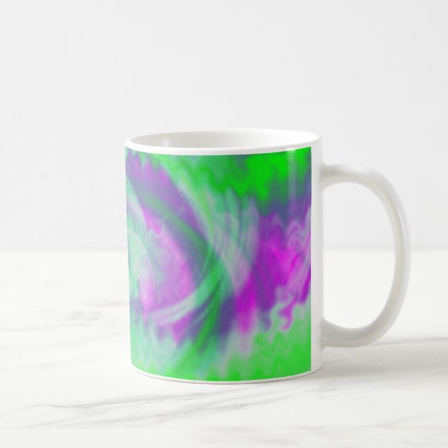 Taza De Café Fractal Abstract Mug (Derecha)