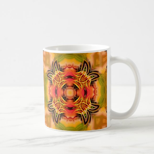 Taza De Café Fractal Art 15 Mug (Derecha)