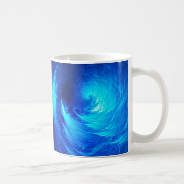 Taza De Café Fractal Art 18 Mug (Derecha)