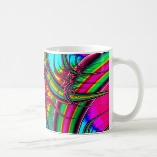 Taza De Café Fractal Art 23 Mug (Derecha)