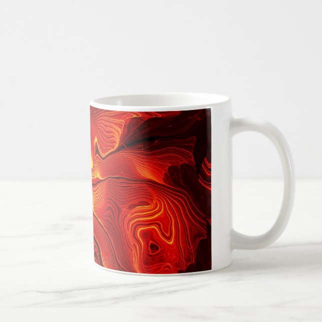 Taza De Café Fractal Art 36 Mug (Derecha)