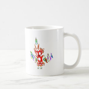 Taza De Café Fractal - Bailarina gombay