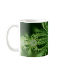 Fractal de flores verdes