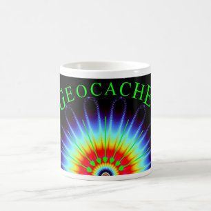 Taza De Café Fractal de Geocache
