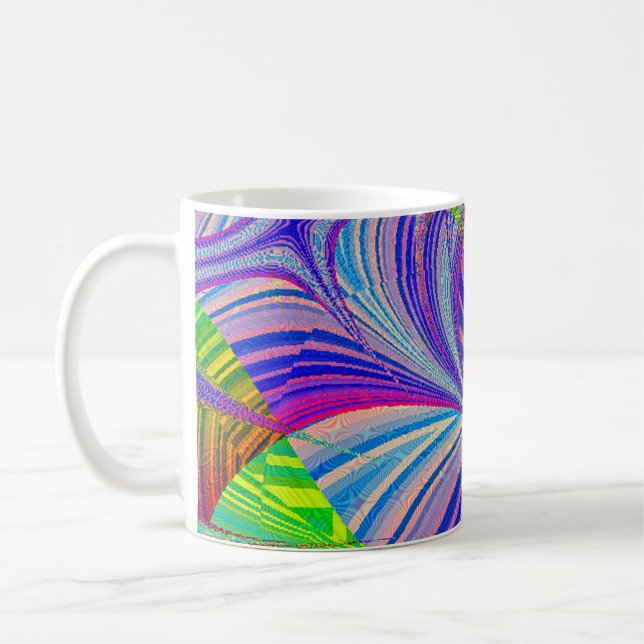 Taza De Café Fractal Dreams Coffee Mug (Izquierda)
