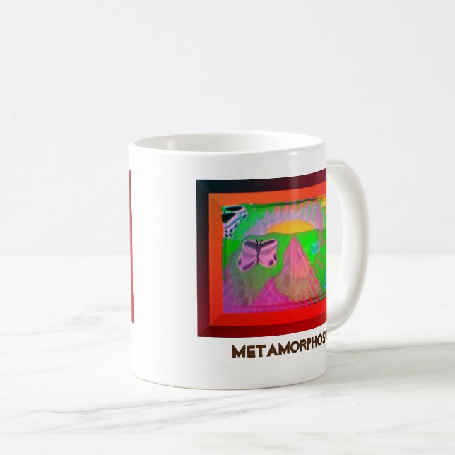 Taza De Café Fractal Metamorphosis Mug (Anverso derecho)