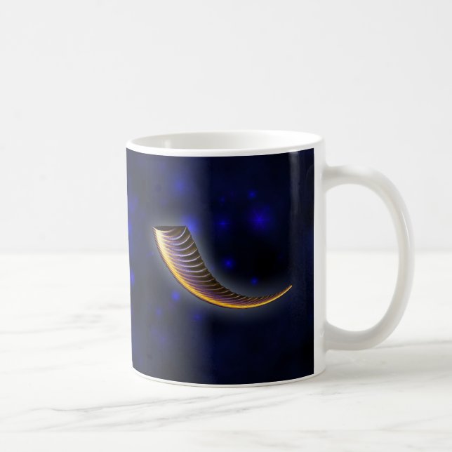 Taza De Café Fractal Shofar (Derecha)