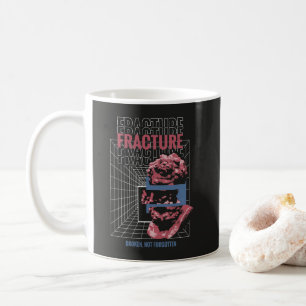 Taza De Café Fractura - Diseño Brutal de Calzado