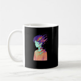 Taza De Café Fragmented Cosmos • Pieces of My Identity Drifting