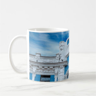 Taza De Café Fragmento de estilo Art Nouveau (Jugenstil). El ar