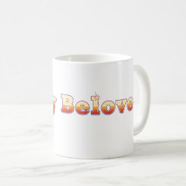 Taza De Café Fragmento de la Biblia "Querida Dearly" (Querida)