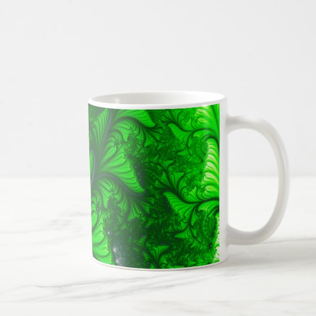 Taza De Café Fragmento de la jungla (Derecha)