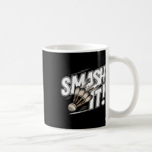 Taza De Café Fragmento del transbordador Badminton