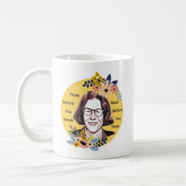 Taza De Café Fran Lebowitz cita (Izquierda)
