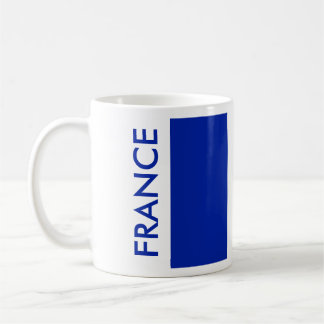 TAZA DE CAFÉ FRANCE FLAG