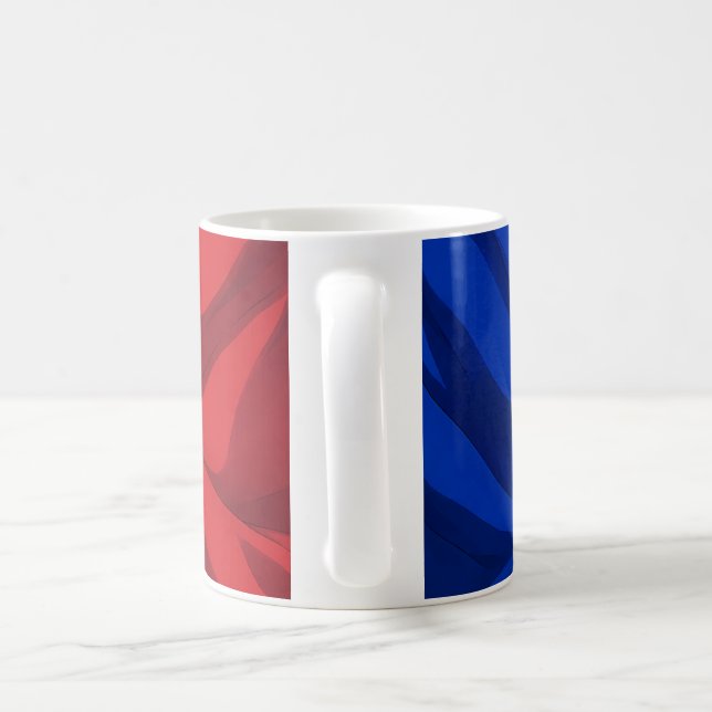 Taza De Café France Flag Mug (Mango)