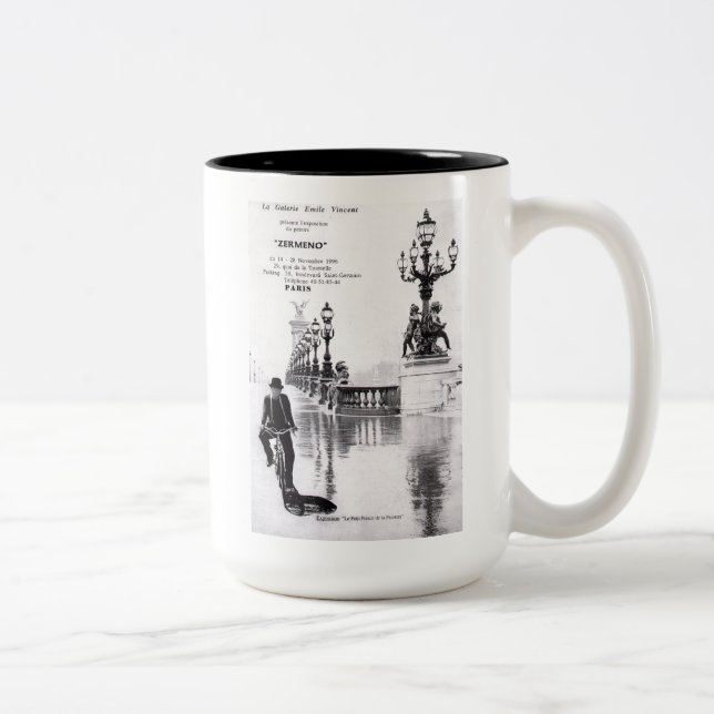 Taza de café francesa del arte de Zermeno (Derecha)