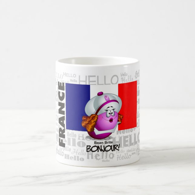 Taza De Café FRANCIA - Bonjour (Centro)